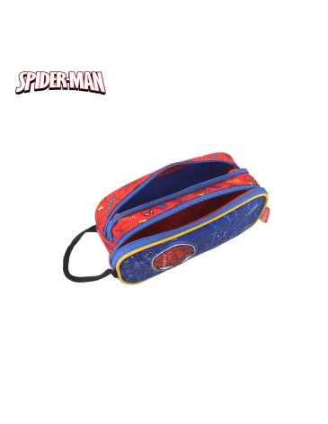 CARTUCHERA 2 CIERRES SPIDERMAN. - MARVEL