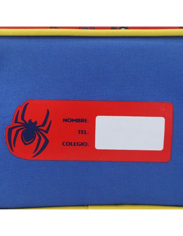 CARTUCHERA 2 CIERRES SPIDERMAN. - MARVEL