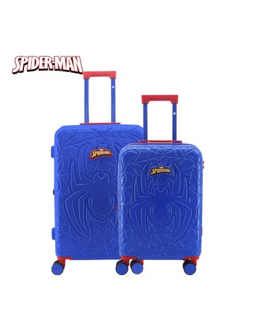 SET VALIJAS 20'' 24'' ABS AZULES SPIDERMAN - MARVEL