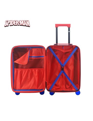 VALIJA CARRY ON 20'' ABS NEGRA SPIDERMAN - MARVEL