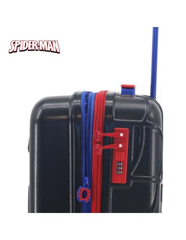VALIJA CARRY ON 20'' ABS NEGRA SPIDERMAN - MARVEL