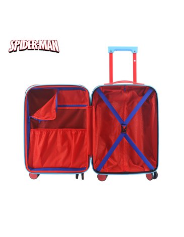 VALIJA CARRY ON 20'' ABS+UV BLANCA SPIDERMAN - MARVEL