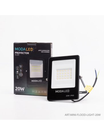 Lampara Reflector/Protector LED 20W Moda Led