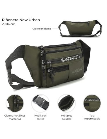 Riñonera New Urban Wanderlust