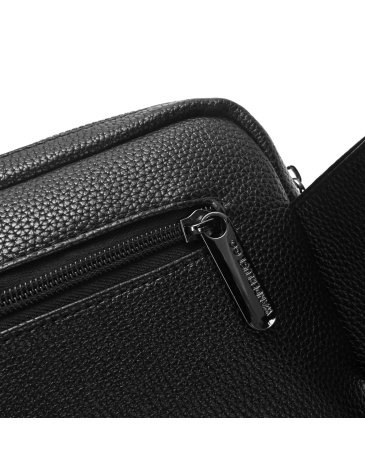 Riñonera Go Black PU - Wanderlust
