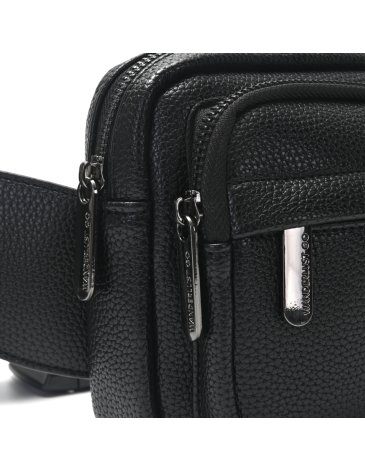 Riñonera Go Black PU - Wanderlust