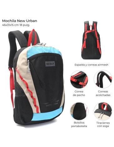 Mochila New Urban 18