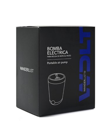 Bomba electrica para bolsas al vacio con puerto usb - WANDERLUST