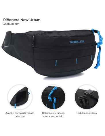 Riñonera New Urban - Wanderlust