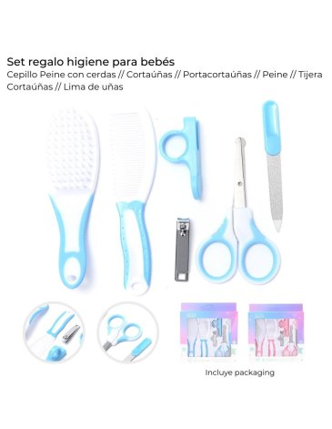 Set de regalo higiene para bebes x 6 u Skora