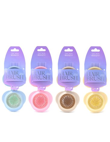 Cepillo retractil redondo con espejo - Skora