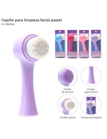 Cepillo para limpieza facial Skora