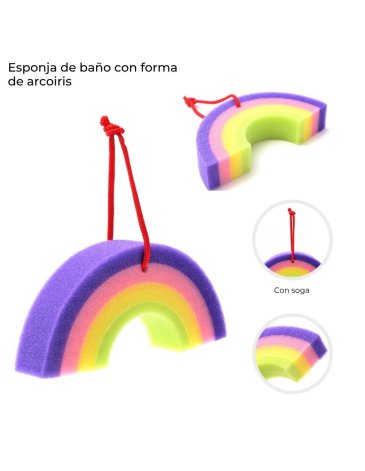 Esponja de baño con forma de acorisis Skora