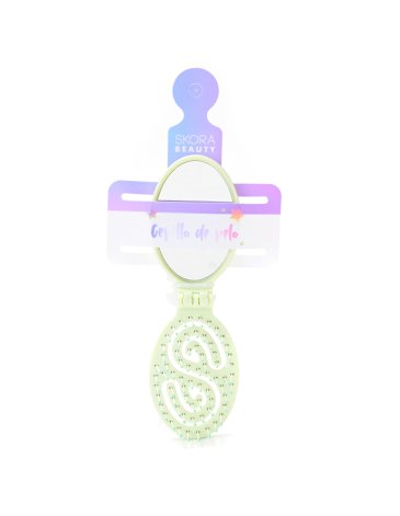 Cepillo plegable ovaldo desenredante - Skora