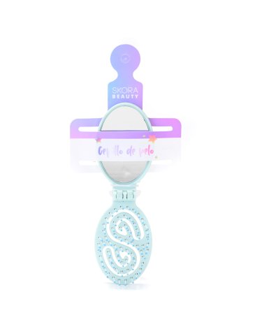 Cepillo plegable ovaldo desenredante - Skora