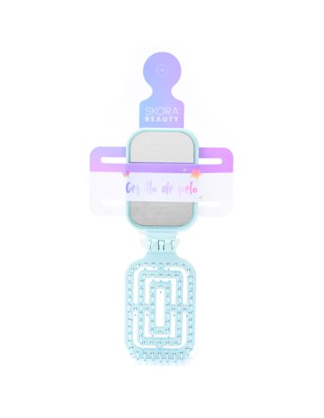Cepillo plegable rectangular desenredante - Skora