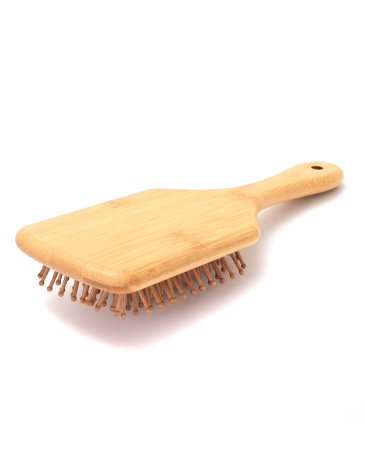 Cepillo cuadrado desenredante de bambu - Skora