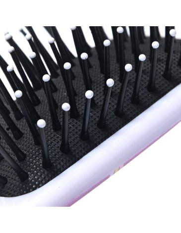 Cepillo rectangular desenredante Arcoiris - Skora