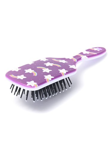 Cepillo rectangular desenredante Arcoiris - Skora