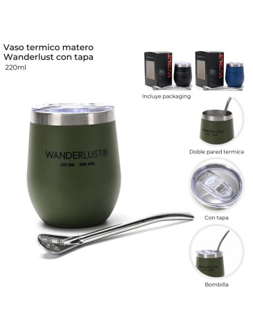 Mate Termico 220 ML WANDERLUST