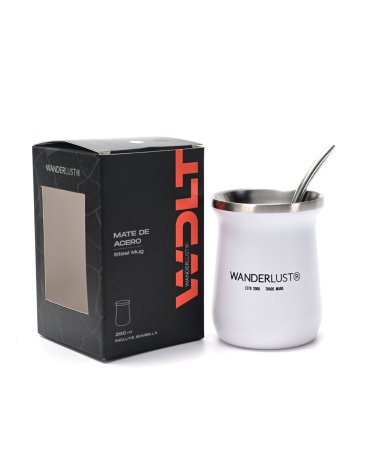 Mate de acero 260 ML - WANDERLUST