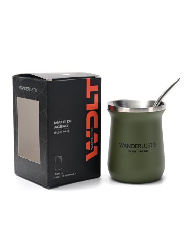 Mate de acero 260 ML - WANDERLUST