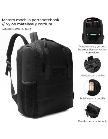 Mochila Matera Portanotebook 16