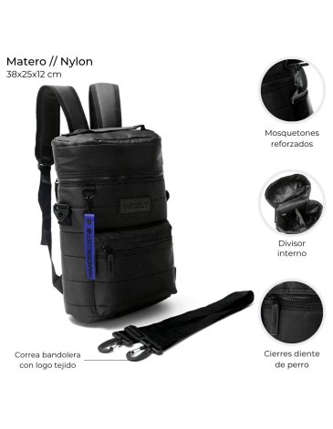 Bolso Mochila Matera Wanderlust