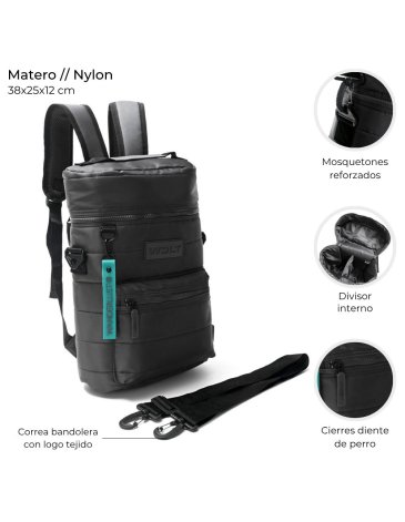 Bolso / Mochila Matero WANDERLUST