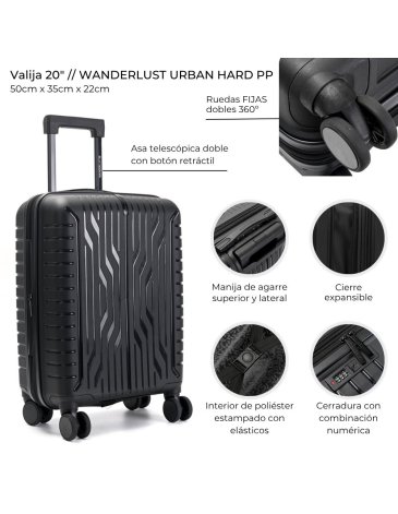 Valija Carry ON Hard PP 20