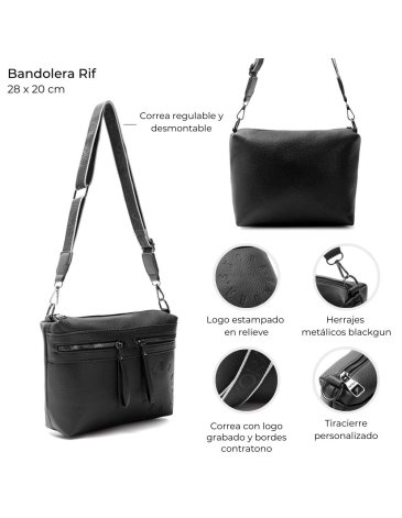 Bandolera Rif correa de cinta Skora