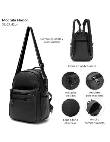 Mochila Nador PU - Skora
