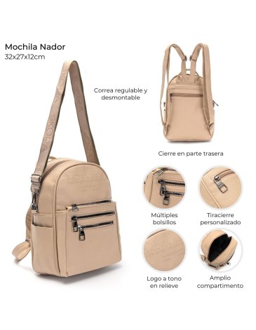 Mochila Nador PU - Skora