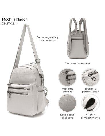 Mochila Nador PU Skora
