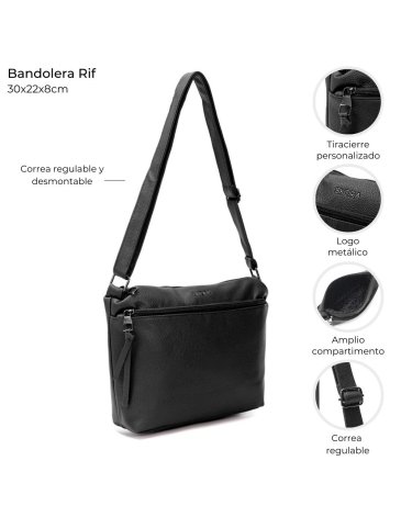 Bandolera dos Cierres PU - Skora