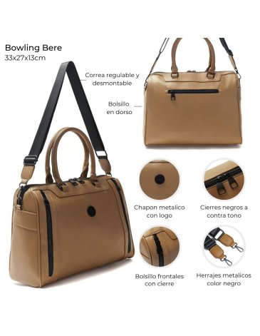 Cartera Bowling Bere con correa Skora