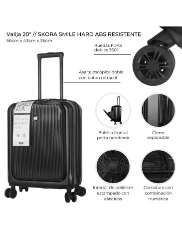 Valija Carry On HARD ABS 20