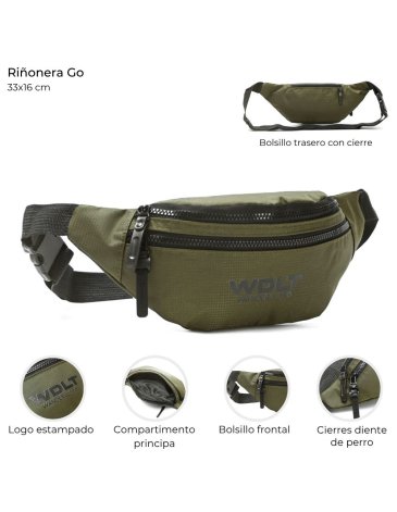 Riñonera Go Wanderlust