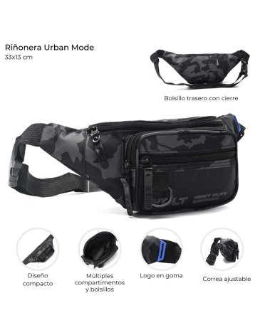 Riñonera Urban Mode Camuflada Wanderlust