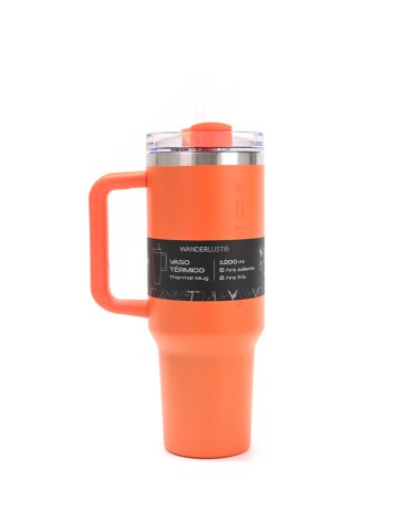 Vaso Termico con Bombilla - Wanderlust