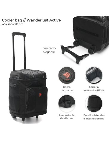 Cooler Bag con carro Plegable Wanderlust