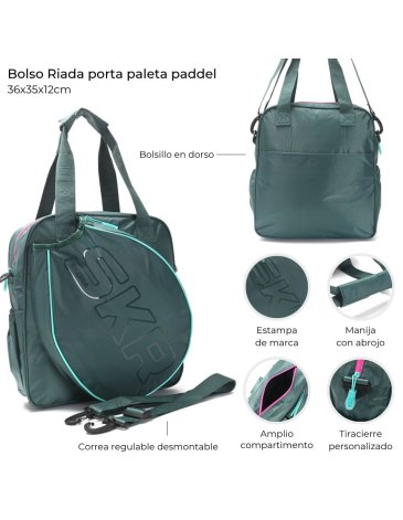 Bolso Riada porta paleta paddel Skora