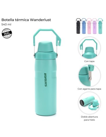 Botella térmica con tapa 540ml Skora