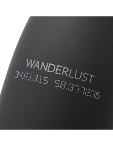 Botella termica engomada 500ml - Wanderlust