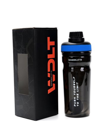 Botella Deportiva con mezclador 600ML - Wanderlust