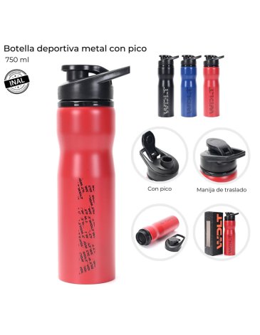 Botella deportiva Metal con pico 750 ML WANDERLUST