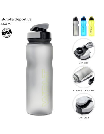 Botella deportiva con pico 800 ML Wanderlust