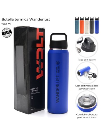 Botella termica Wanderlust 700 ml Wanderlust