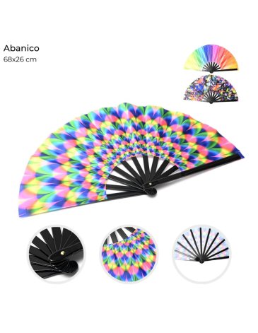 Abanico Fosforencente 68x26 cm Skora
