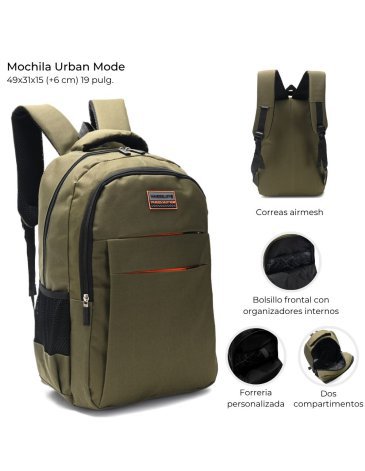 Mochila Urban Portanotebook 19